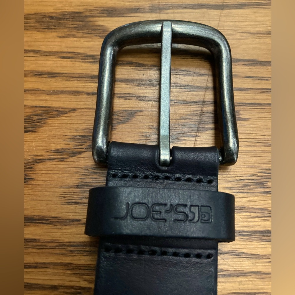 🌟Joe’s Accessories🌟BELT size 38 smooth genuine quality LEATHER BLACK✨NWT✨